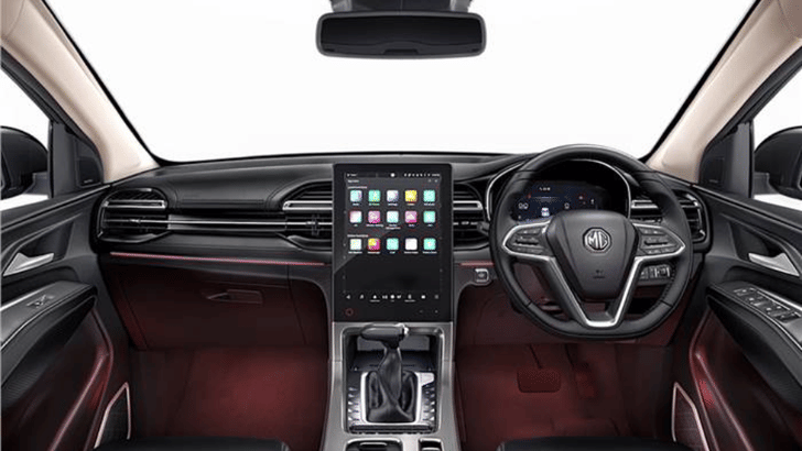 MG Hector Blackstorm Interior MG Hector Blackstorm Interior